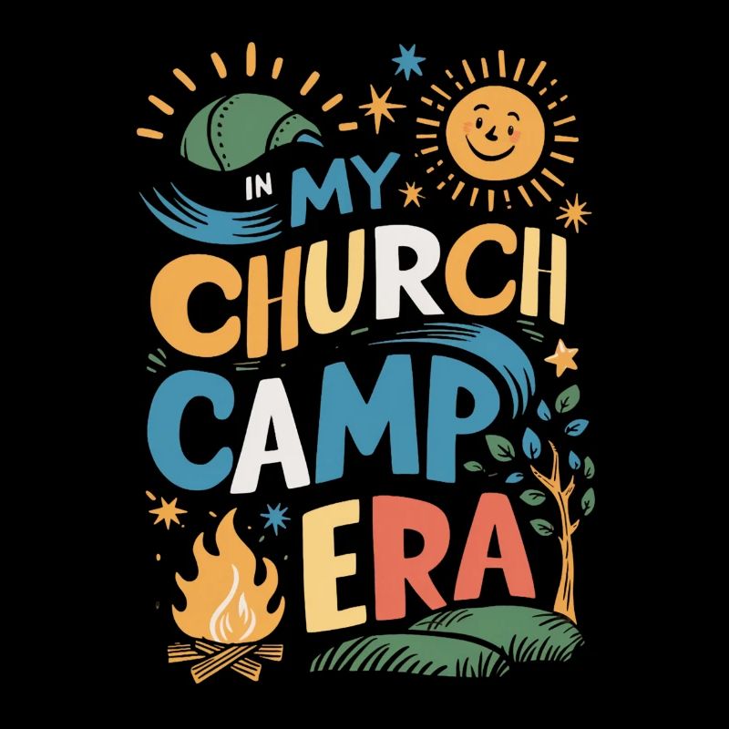 À l’époque de mon camp d’église VBS, Bible Camp Fun