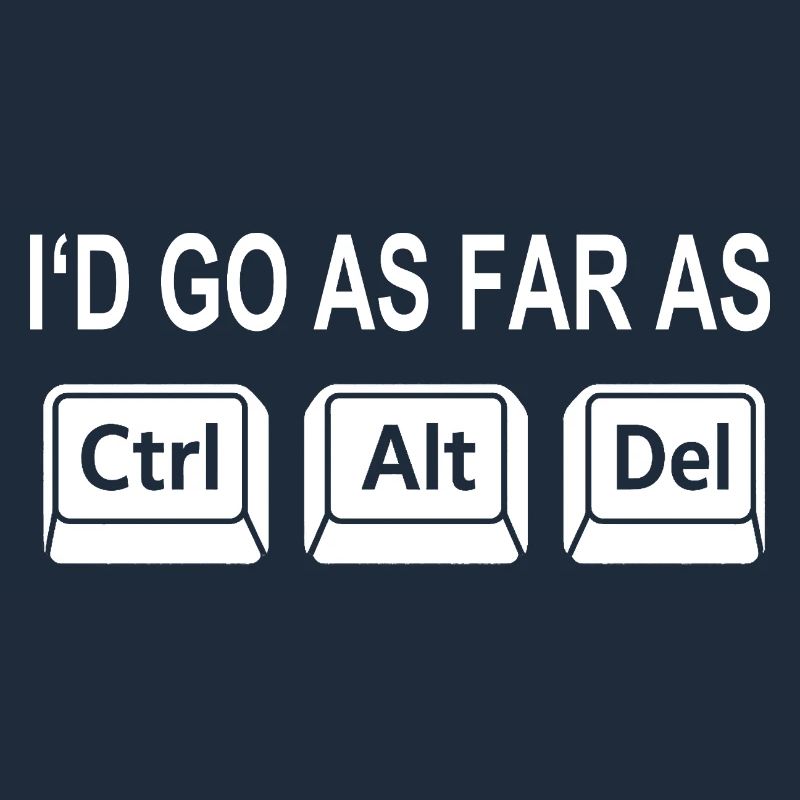 Programmer Shortcut Geek IT Support Computer Ta