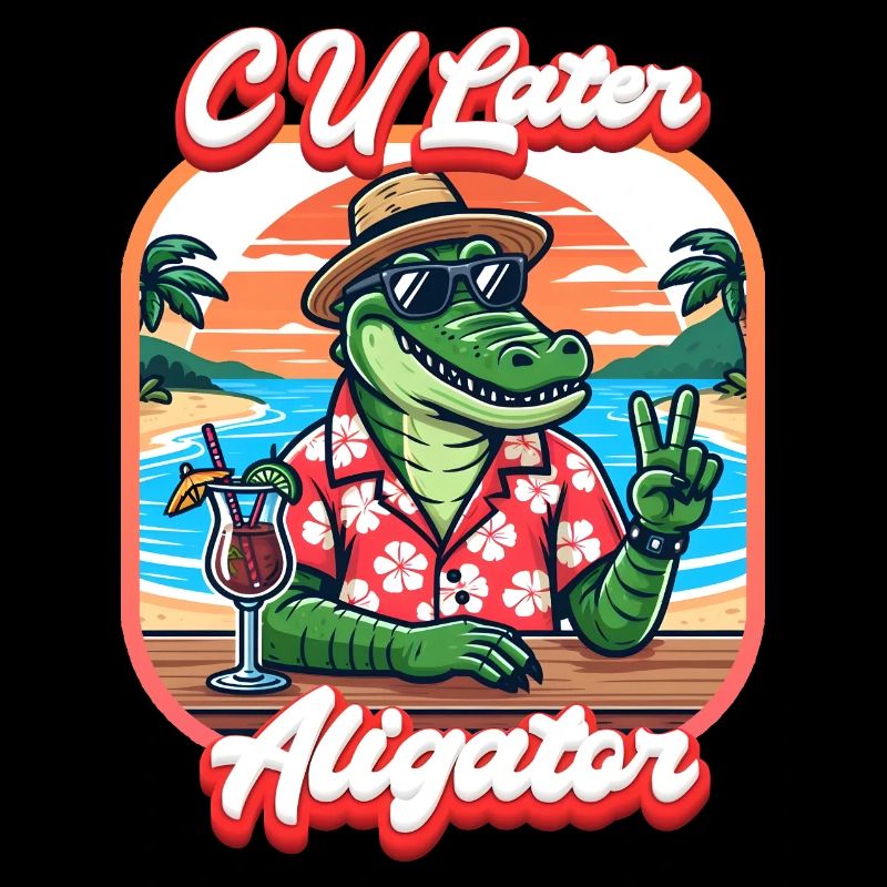 CU Later Aligator