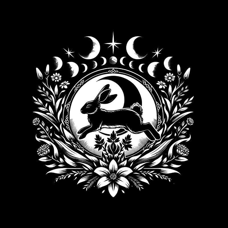 Pâques Ostara Eostre païen printemps lièvre