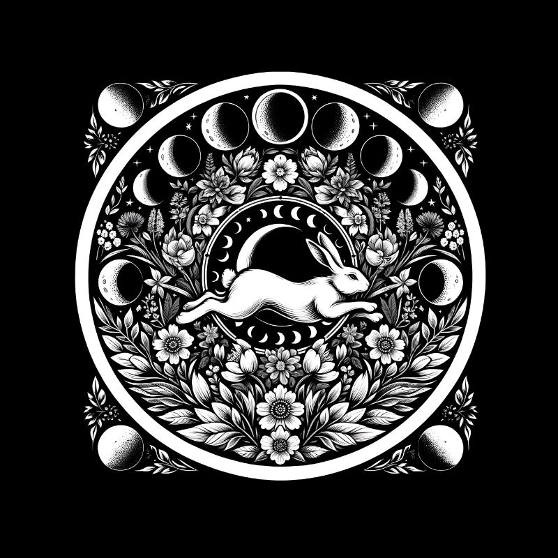 Pâques Ostara Eostre païen printemps lièvre