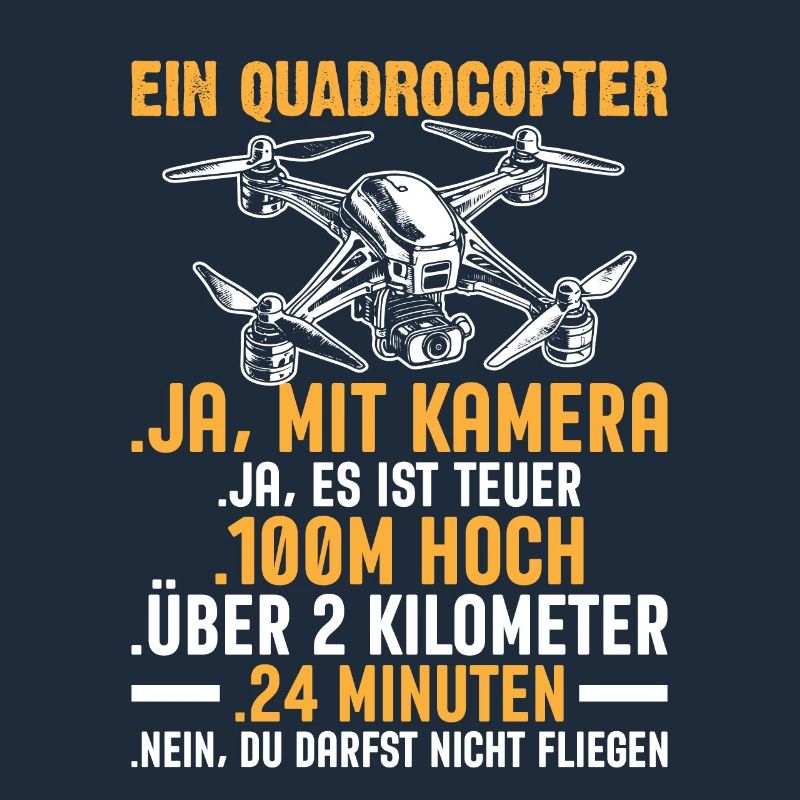 Drone Pilot Gift Flying Quadcopter Pilot