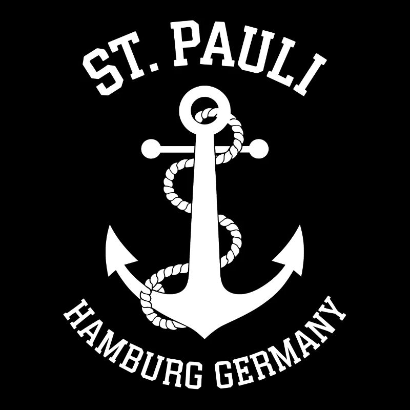 St. Pauli Hamburg Anker Reeperbahn