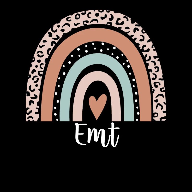 Emt Regenbogen Leopard Lustige Emt Wertschätzung
