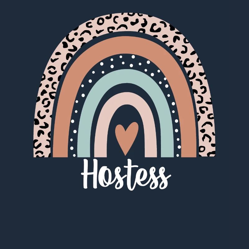 Hostess Rainbow Leopard Funny Hostess Appreciation
