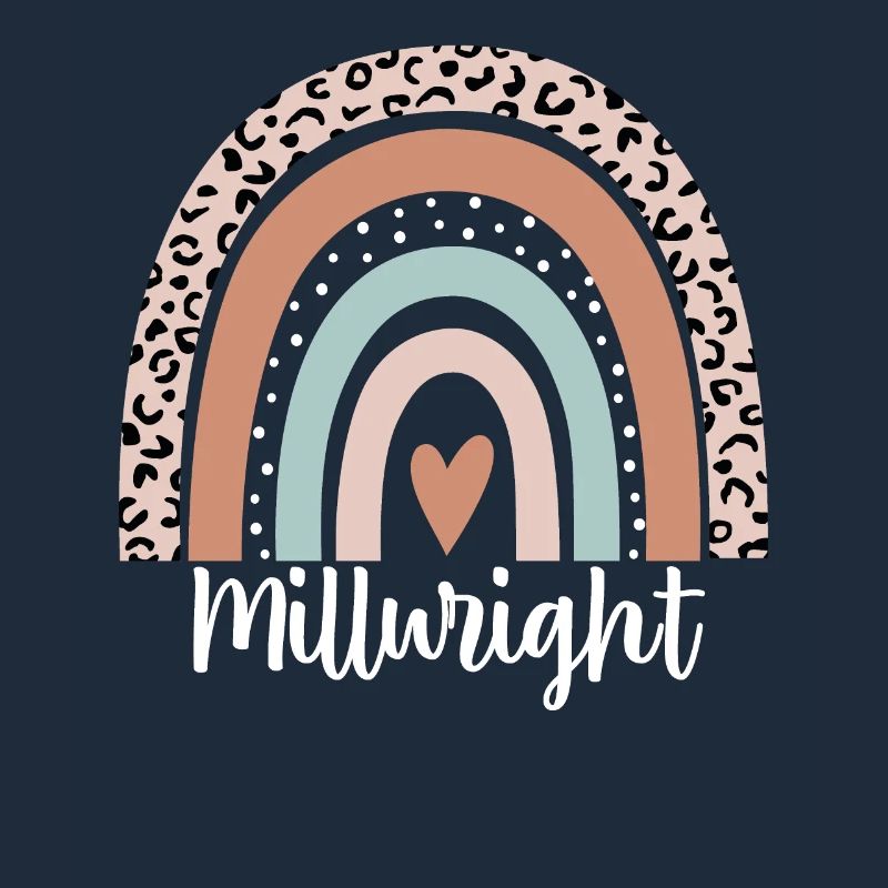 Millwright Regenbogen Leopard Lustig Millwright