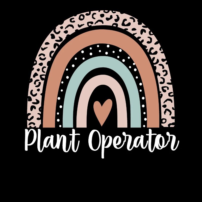 Plant Operator Rainbow Leopard Funny Plant