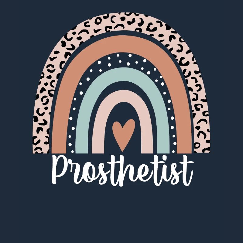 Prosthetist Rainbow Leopard Funny Prosthetist