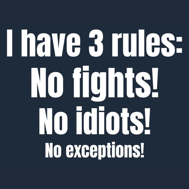 Türsteher oder Security hat seine drei Regeln.