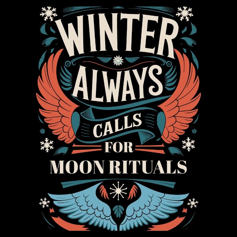 L’hiver appelle toujours à la conception de rituels de lune