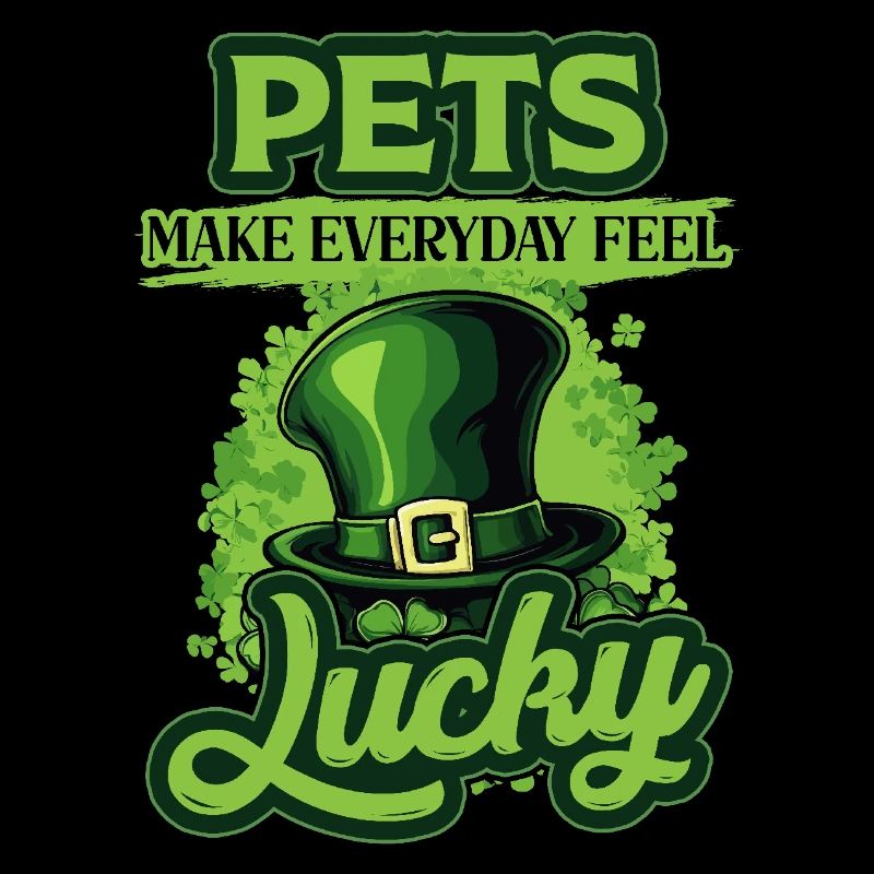 Les animaux de compagnie de la Saint-Patrick font que chaque jour se sent chanceux
