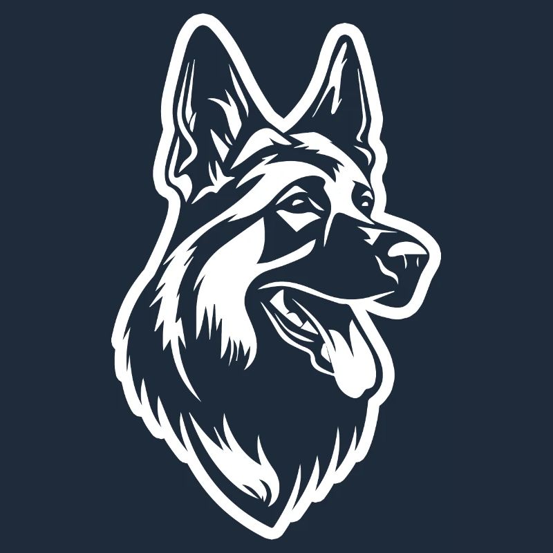 German Shepherd Dog Dog Head