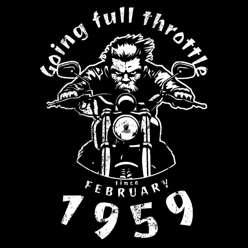 66. Geburtstag Going full throttle since 02/1959