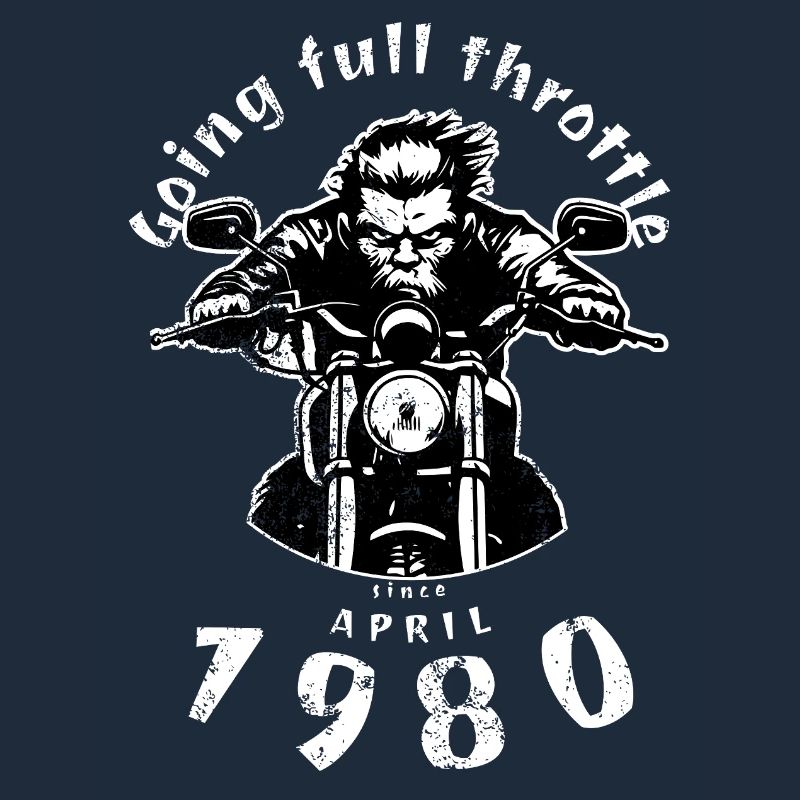 45. Geburtstag: Going full throttle since 04/1980