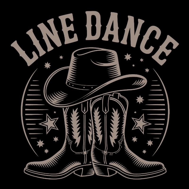 Line Dance mein Hobby. Cooles Linedance Design