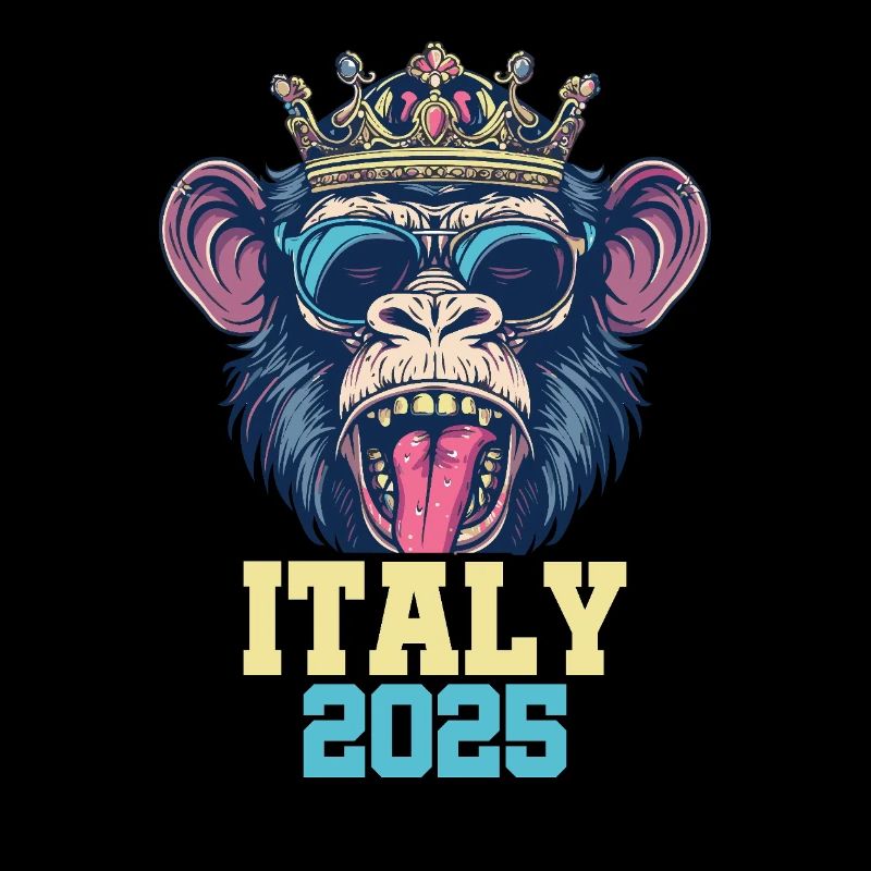 Italien 2025 Affe