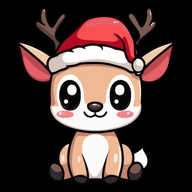 Cerf Noël Mignon