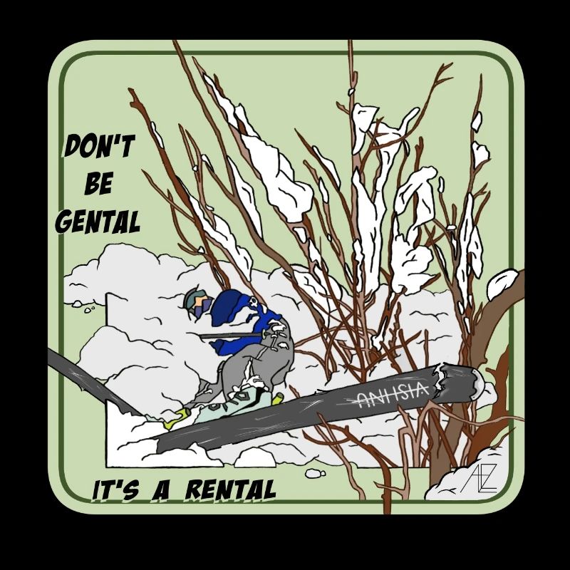 Don't be gental, it's a rental