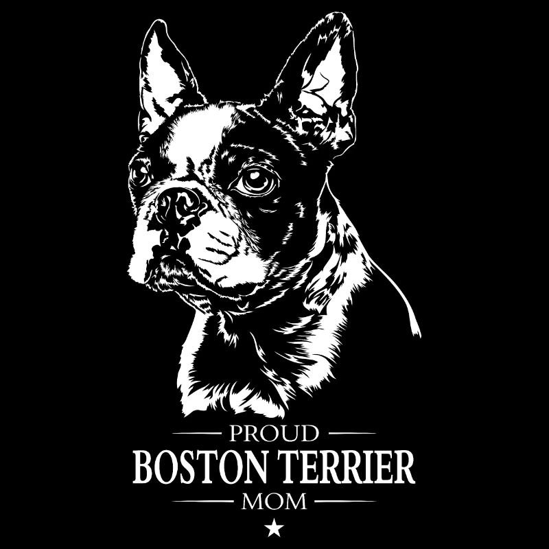Boston Terrier Mom Hunde Hund Wilsigns