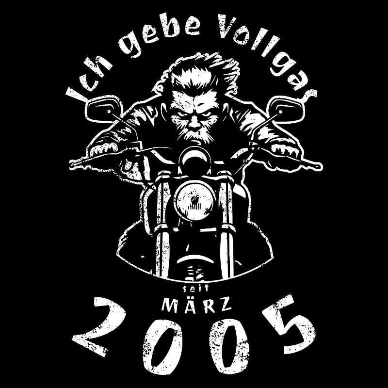 20. Geburtstag Ich gebe Vollgas seit 03/2005