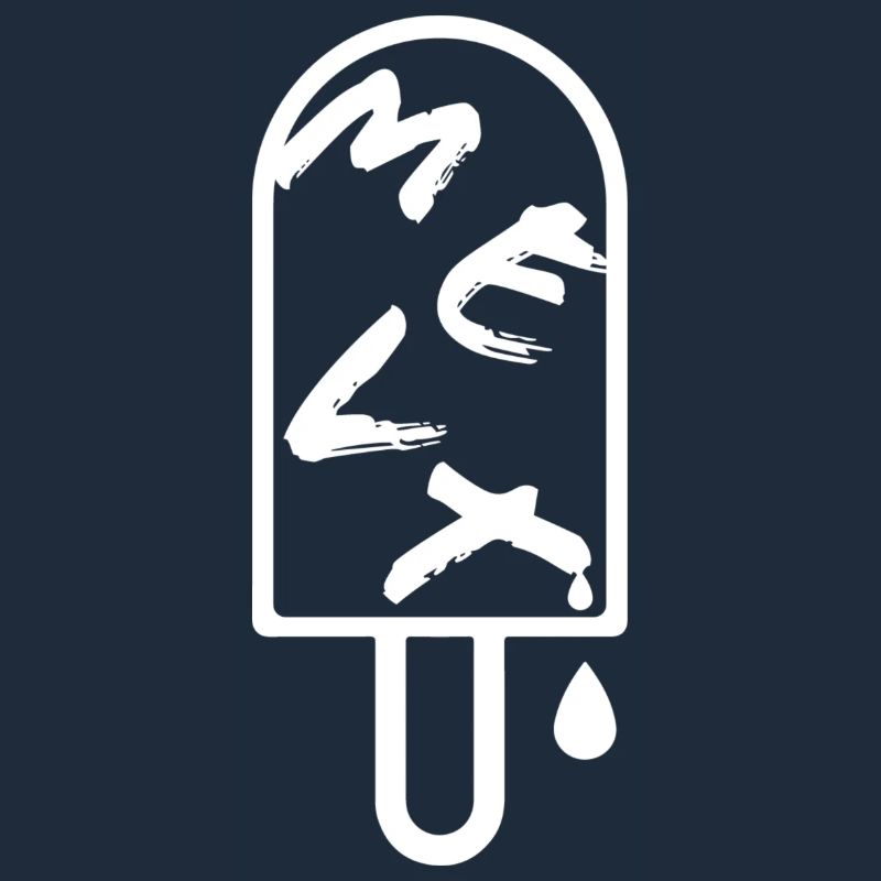 Ice cream- White/ is melting