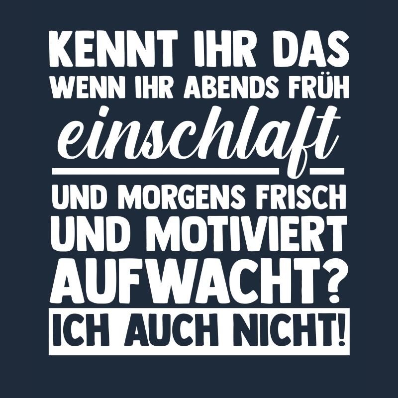 Faulenzer Langschläfer Motivation