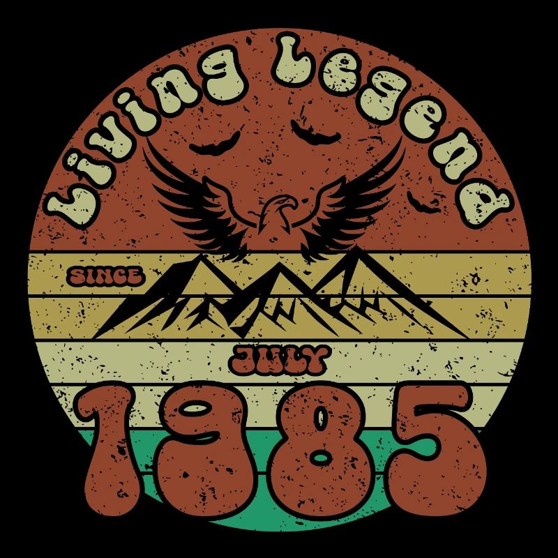 40. Geburtstag Living Legend since VIN 07/1985