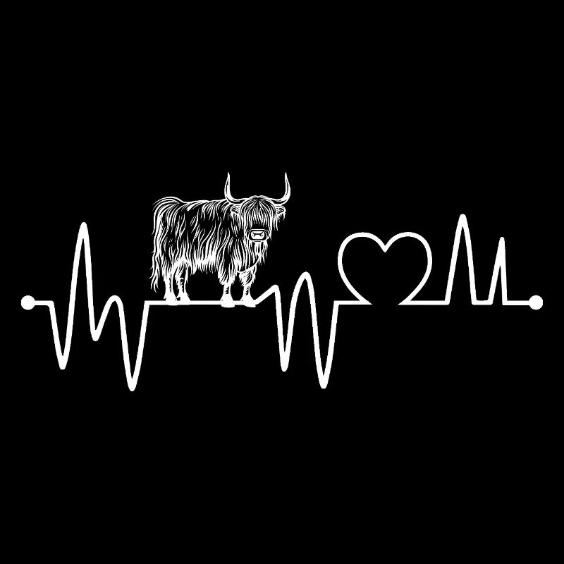 Cow Beef Heartbeat Highland Cattle
