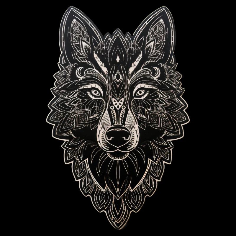 Illustration de la faune avec des roses gothiques