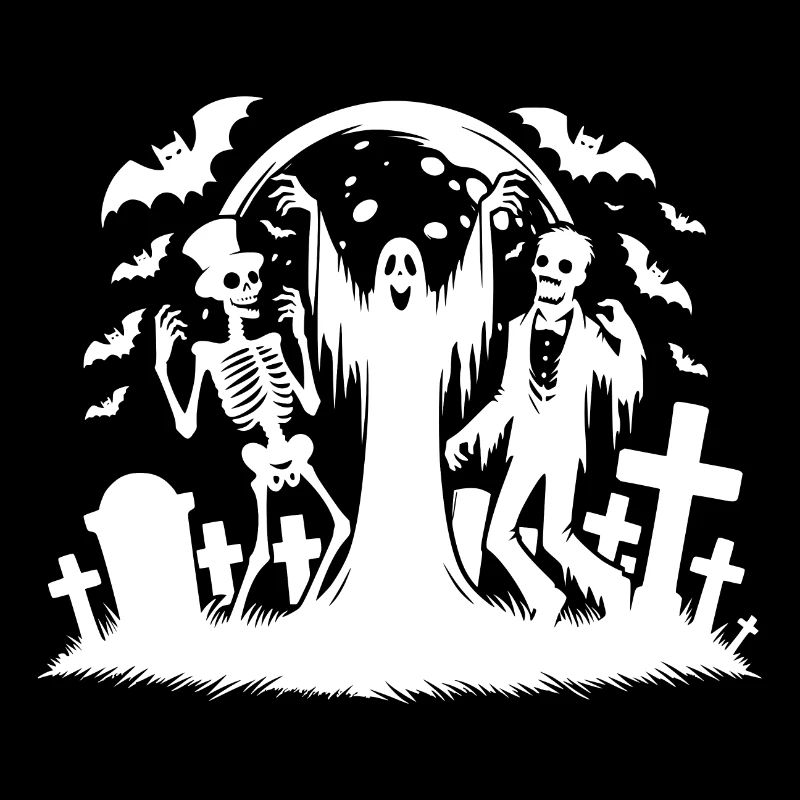 Magic Tombstone Kids Halloween Cemetery Party