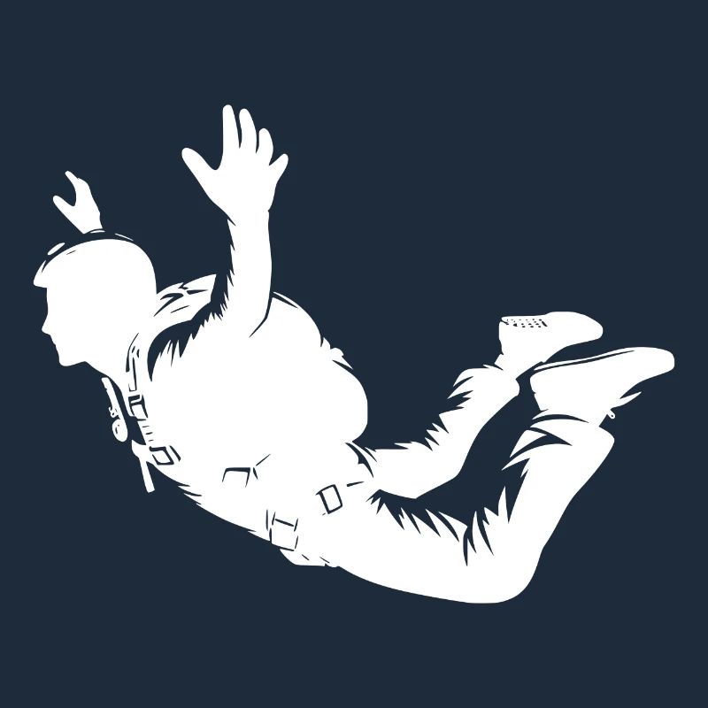 Parachutisme Homme Saut Vol