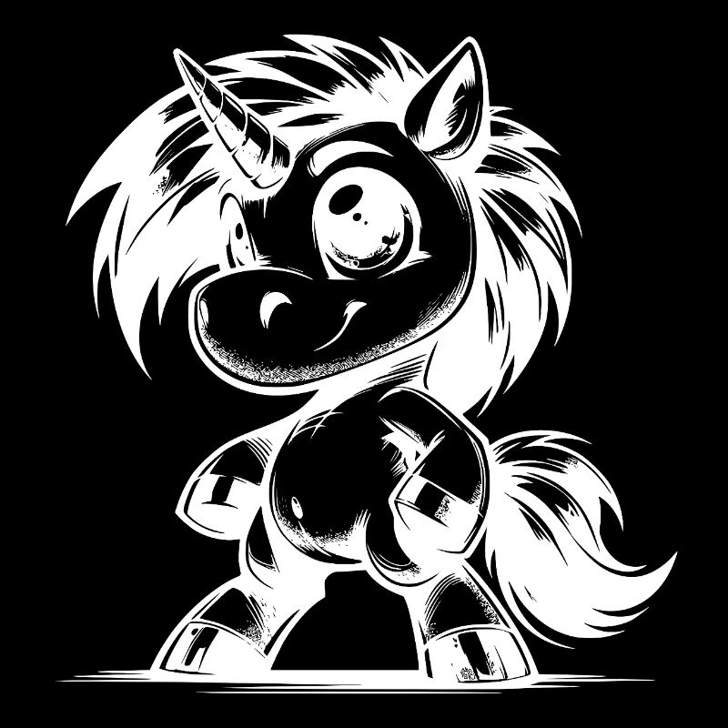 Knuffiges Einhorn sucht magische Abenteuerwelt