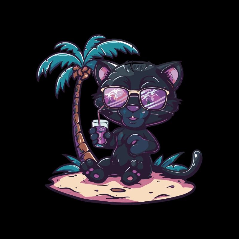 Palmier d’été de l’île Panther