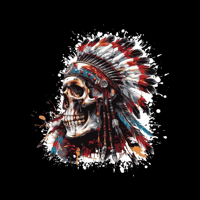 Indian Chief Skeleton