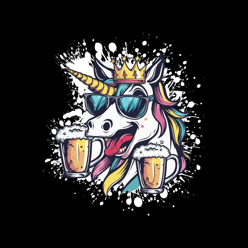 Einhorn Bier Lustig