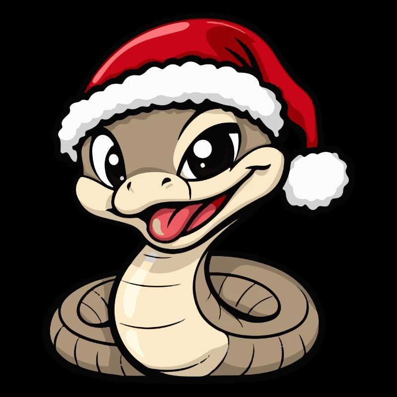 Serpent Cobra Noël Mignon