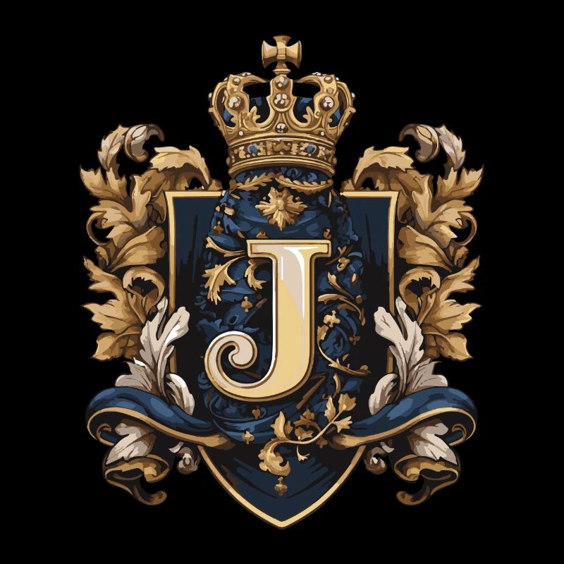 J Buchstabe Logo Krone