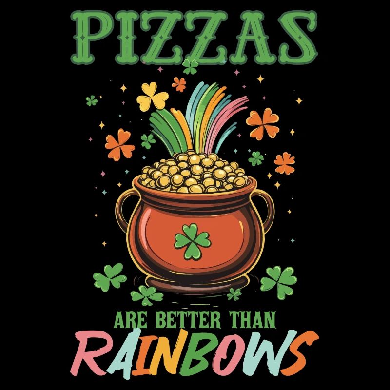 Les pizzas de la Saint-Patrick sont meilleures que les arcs-en-ciel
