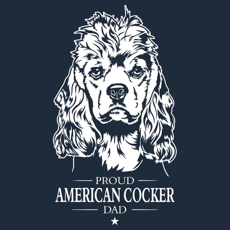 American Cocker Dad Dogs Cocker Spaniel Wilsigns