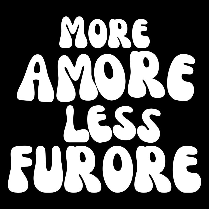 Plus d’amour Moins de fureur