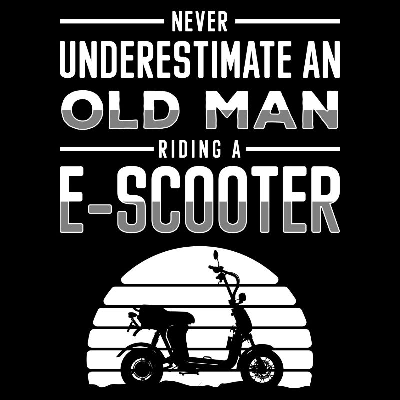 E-Scooter Race Fahrer Motor