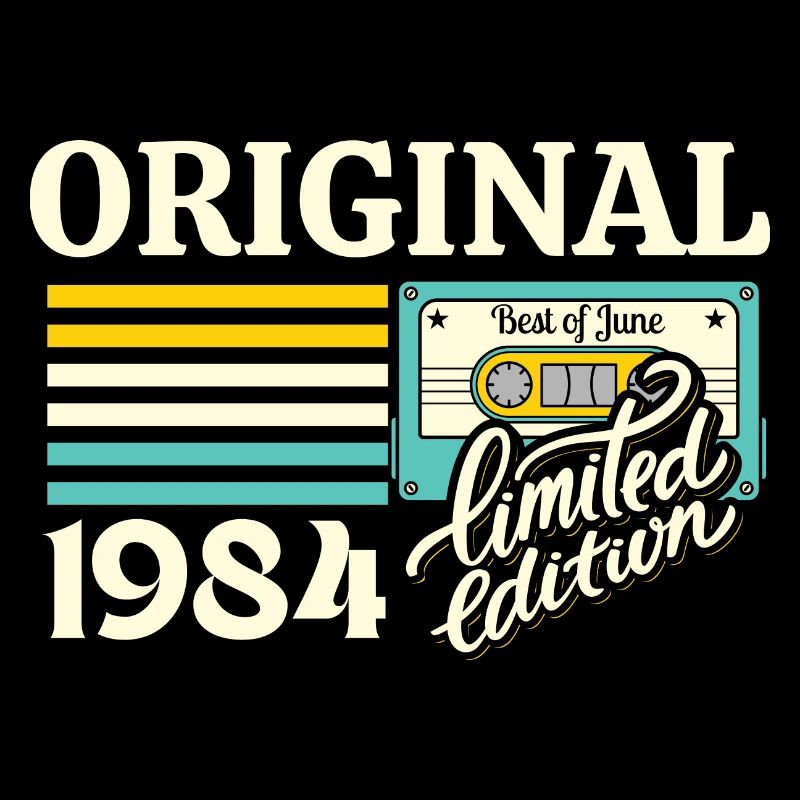 40th Anniversary Kassette Juni 1984 Vintage