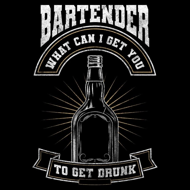 Serveur de bar Mixed Drink Profession