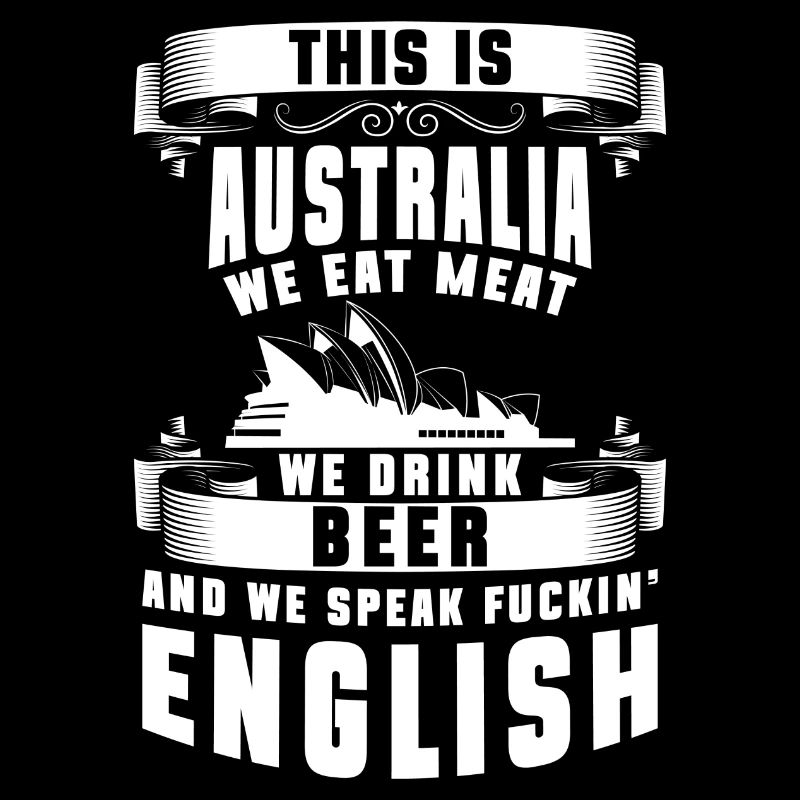 Australien Känguru Staat Australier