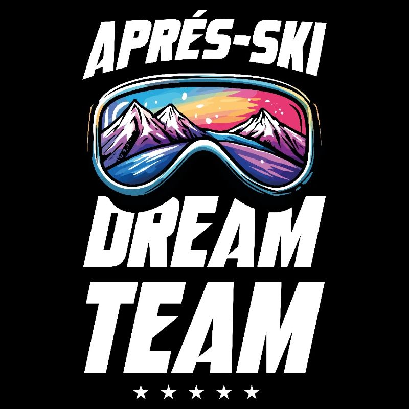 Après Ski Team Ski Goggles Mountains