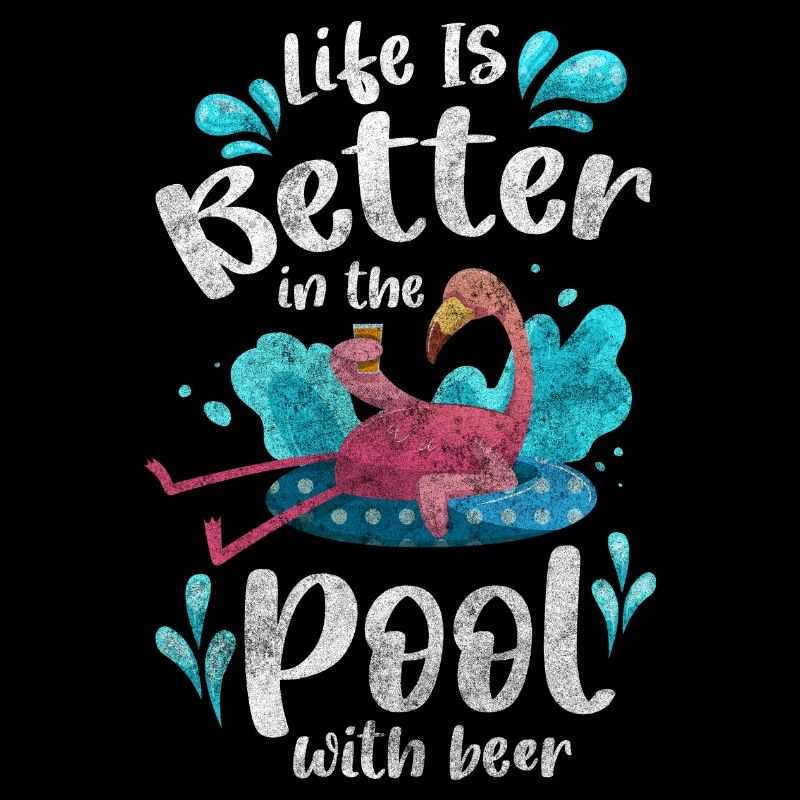 Piscine Natation Été Alcool