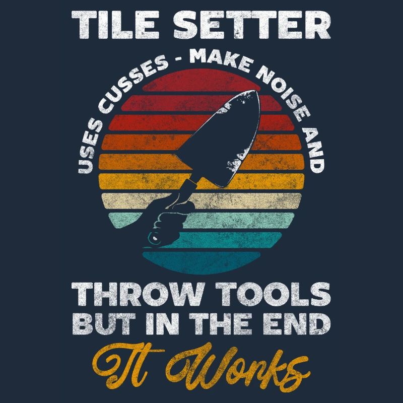 Floor Layer House Worker Men