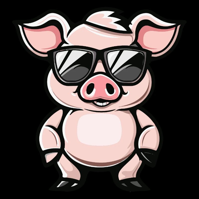 Cochon Cool Animal