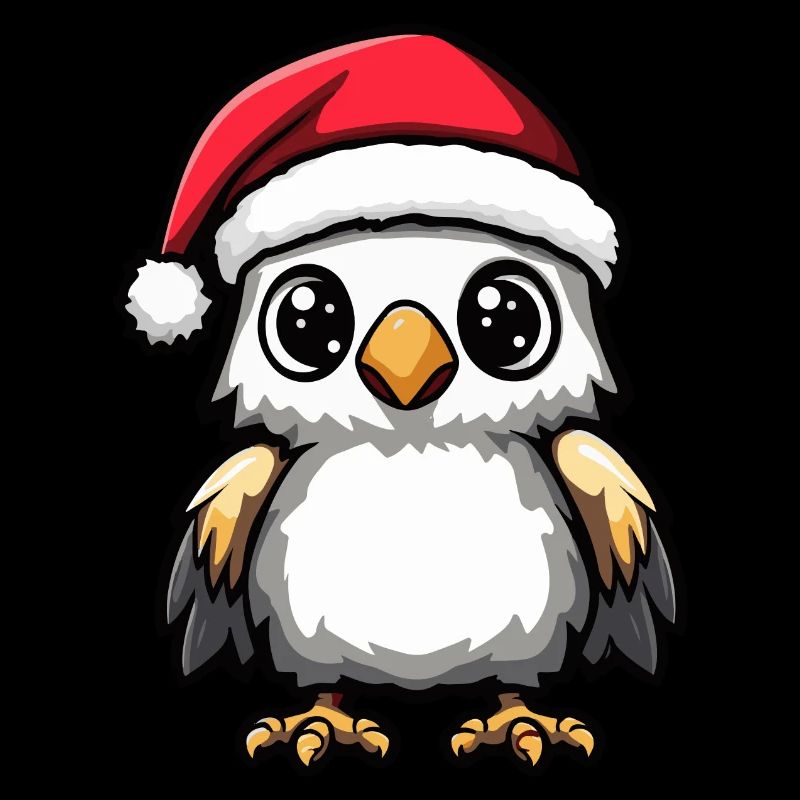 Eagle Christmas Cute