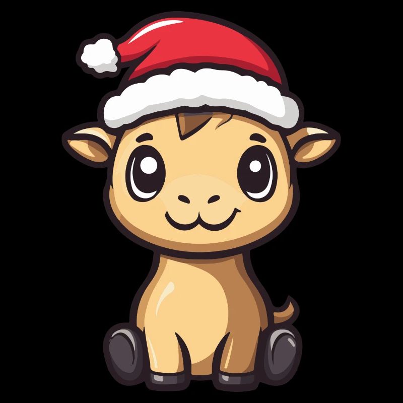 Kamel Weihnachten Niedlich
